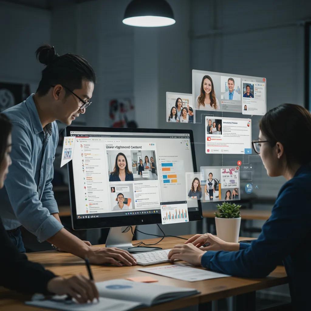 10 Effective Ways to Harness User-Generated Content for Boosting Your Marketing Strategy Dental staff encouraging patients to share their experiences through user-generated content