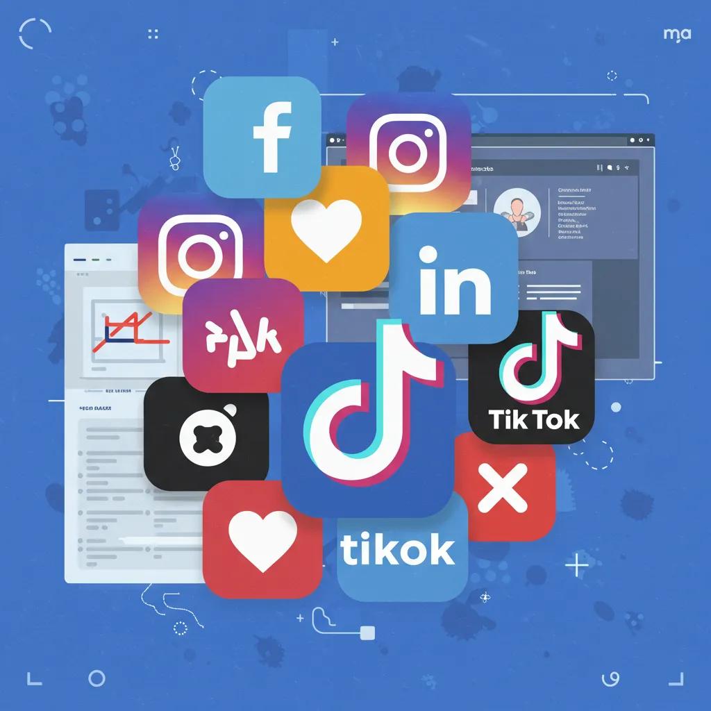 Understanding the Unique Aspects of Business Profile Management Across Social Media Platforms Visual representation of social media platforms effective for healthcare practices, highlighting digital engagement