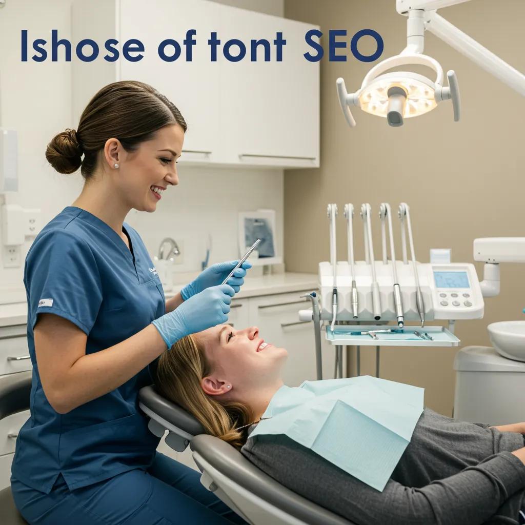 Modern dental clinic with a dentist and patient interaction, emphasizing care and professionalism