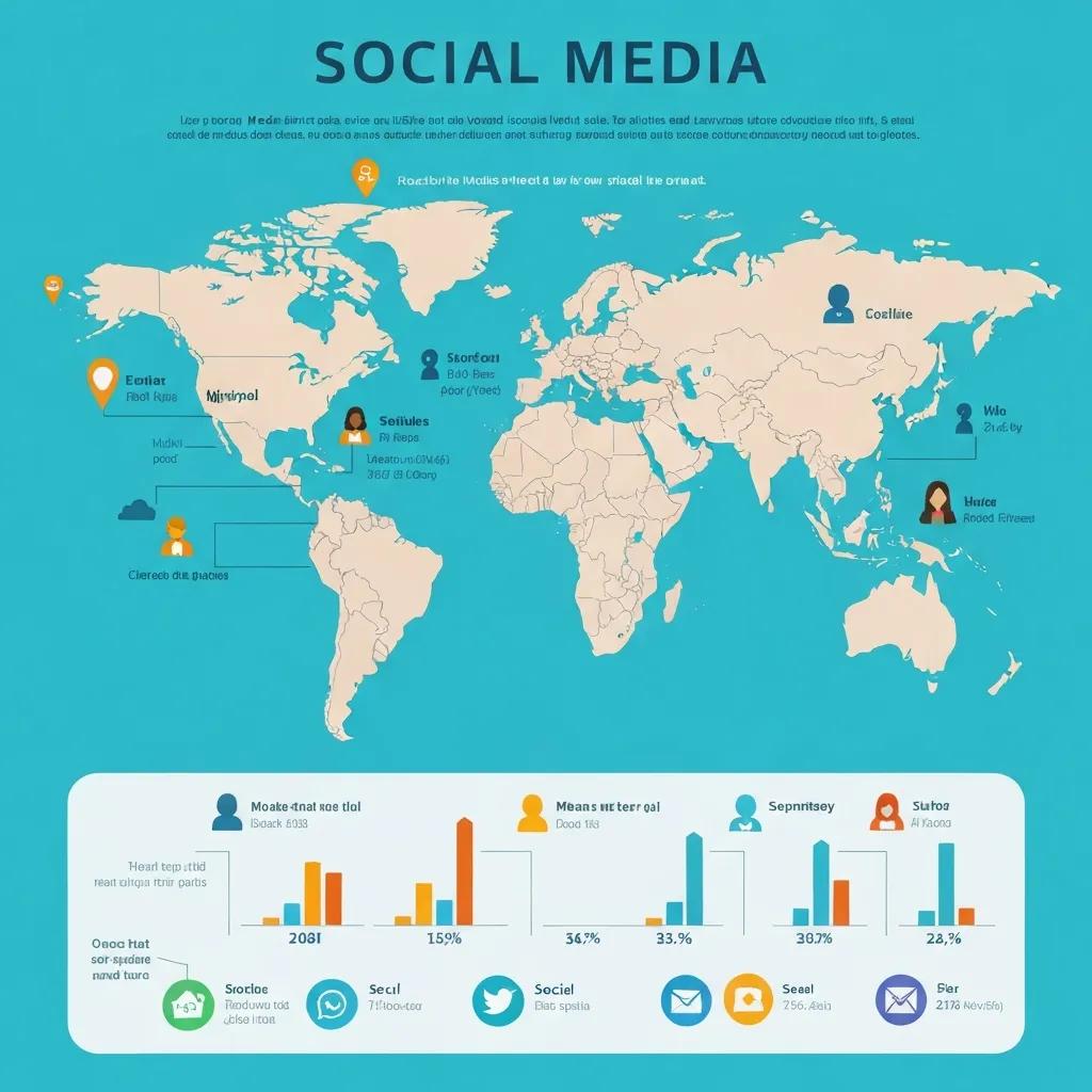 Collage of social media platform logos relevant to healthcare marketing, featuring icons for Facebook, Instagram, TikTok, and LinkedIn, illustrating their roles in patient engagement and advertising strategies for healthcare clinics in Australia.