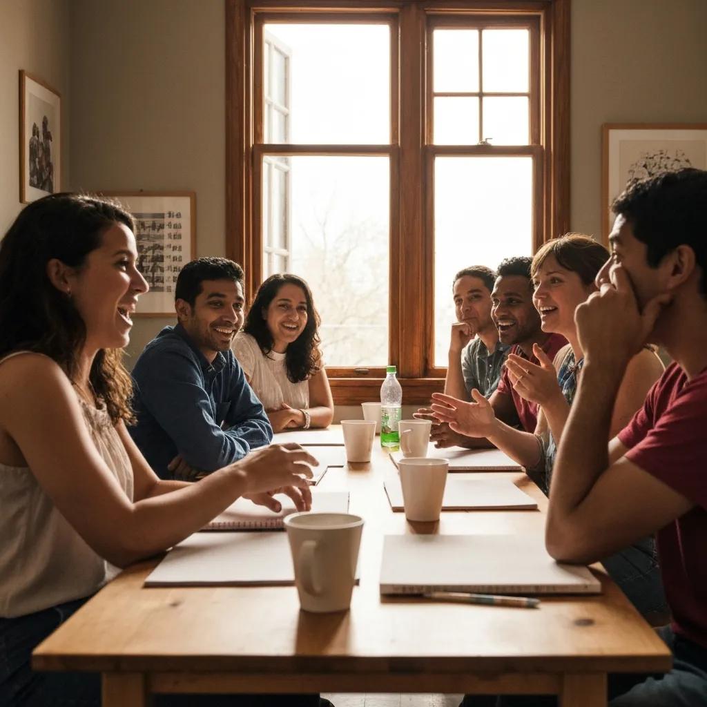 Clinician reviewing local SEO tactics in an office
