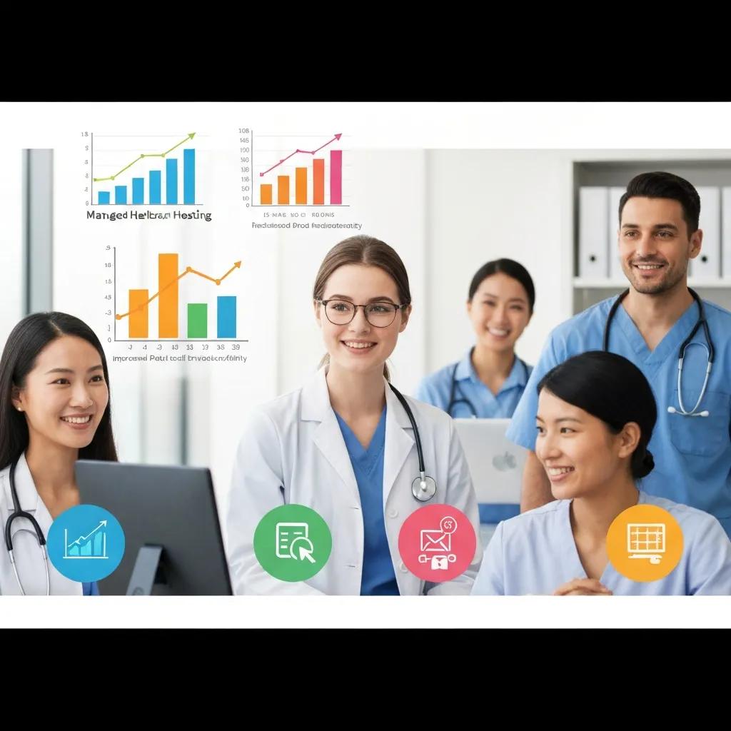 Small clinic benefitting from managed hosting and streamlined online tools