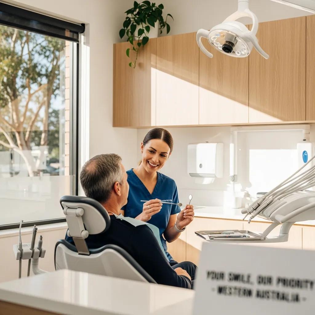 Western Australia Dental SEO: Grow Your WA Practice Modern dental practice in Western Australia with a dentist and patient interaction